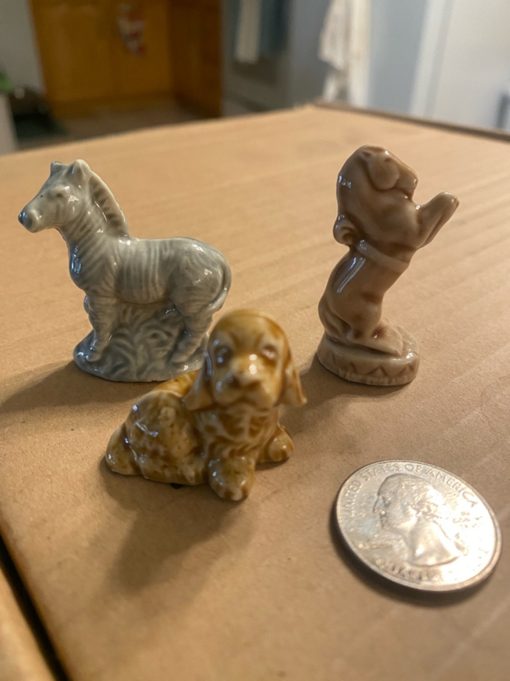 Set of 3 Mini vintage Wade Whimsies - Picture 2 of 2
